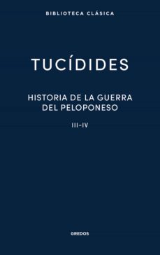 Portada de HISTORIA DE LA GUERRA DEL PELOPONESO. LIBROS III-IV (EBOOK)
