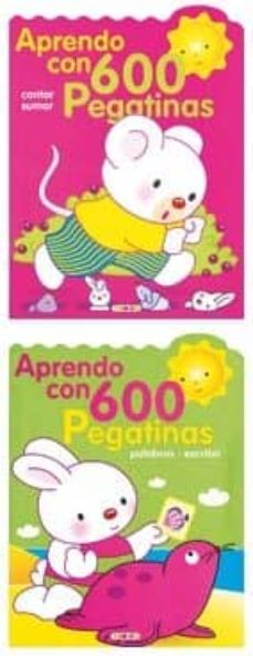 Portada de APRENDO CON 600 PEGATINAS