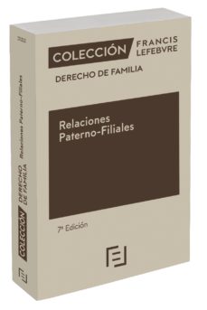 Portada de RELACIONES PATERNO-FILIALES 2023. DERECHO DE FAMILIA