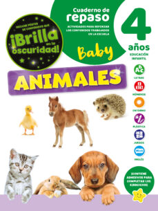 Descarga de libros electrónicos y audiolibros CUADERNO DE REPASO 4 AÑOS ANIMALES BABY PÓSTER LUMINISCENTE (Spanish Edition)  9788491787891