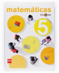 Portada de MATEMATICAS TIMONEL 5º PRIMARIA (2009)