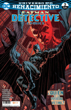 Portada de BATMAN: DETECTIVE COMICS Nº 03 (RENACIMIENTO)