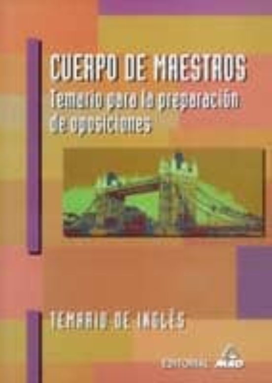 TEMARIO DE OPOSICIONES CUERPO DE MAESTROS DE EDUCACION PRIMARIA