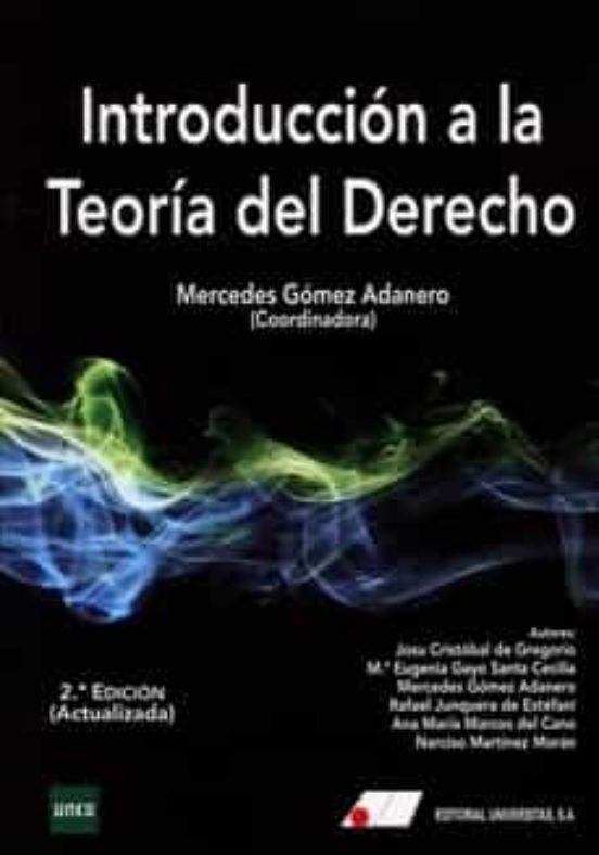 INTRODUCCION A LA TEORIA DEL DERECHO | MERCEDES GOMEZ ADANERO | Casa ...