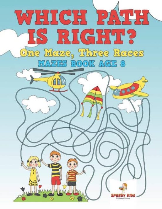 WHICH PATH IS RIGHT ONE MAZE THREE RACES MAZES BOOK AGE 8 con ISBN ...