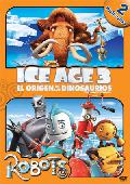 ice age 3 - el origen de los dinosaurios + robots (dvd)-8420266952448 ice age 3 - el origen de los dinosaurios + robots (dvd)-8420266952448